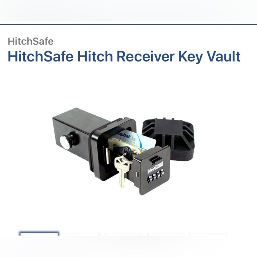 Hitch Safe secure hitch locking safe new sealed package